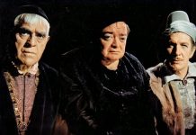 “O Corvo”, de Roger Corman, com VINCENT PRICE, PETER LORRE e BORIS KARLOFF